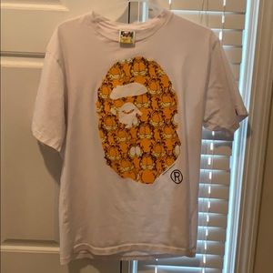 Garfield x Bape collab tee